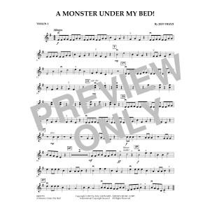 A Monster Under My Bed! - Violin 1