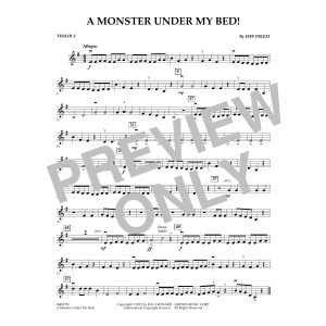 A Monster Under My Bed! - Violin 2