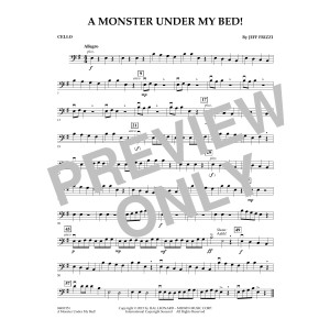 A Monster Under My Bed! - Cello