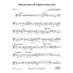 The Banks of Green Willow - Violin 2