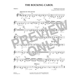 The Rocking Carol - Violin 2