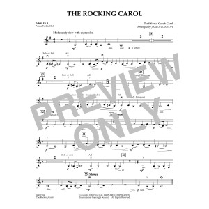 The Rocking Carol - Violin 3 (Viola Treble Clef)