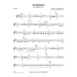 Scherzo from Symphony No. 2 - Violin 2