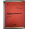 Sonata for Piano and Violoncello Brahms e-Minor op.38