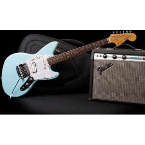 Fender Jagstang Kurt Cobain 2001 - daphné Blue