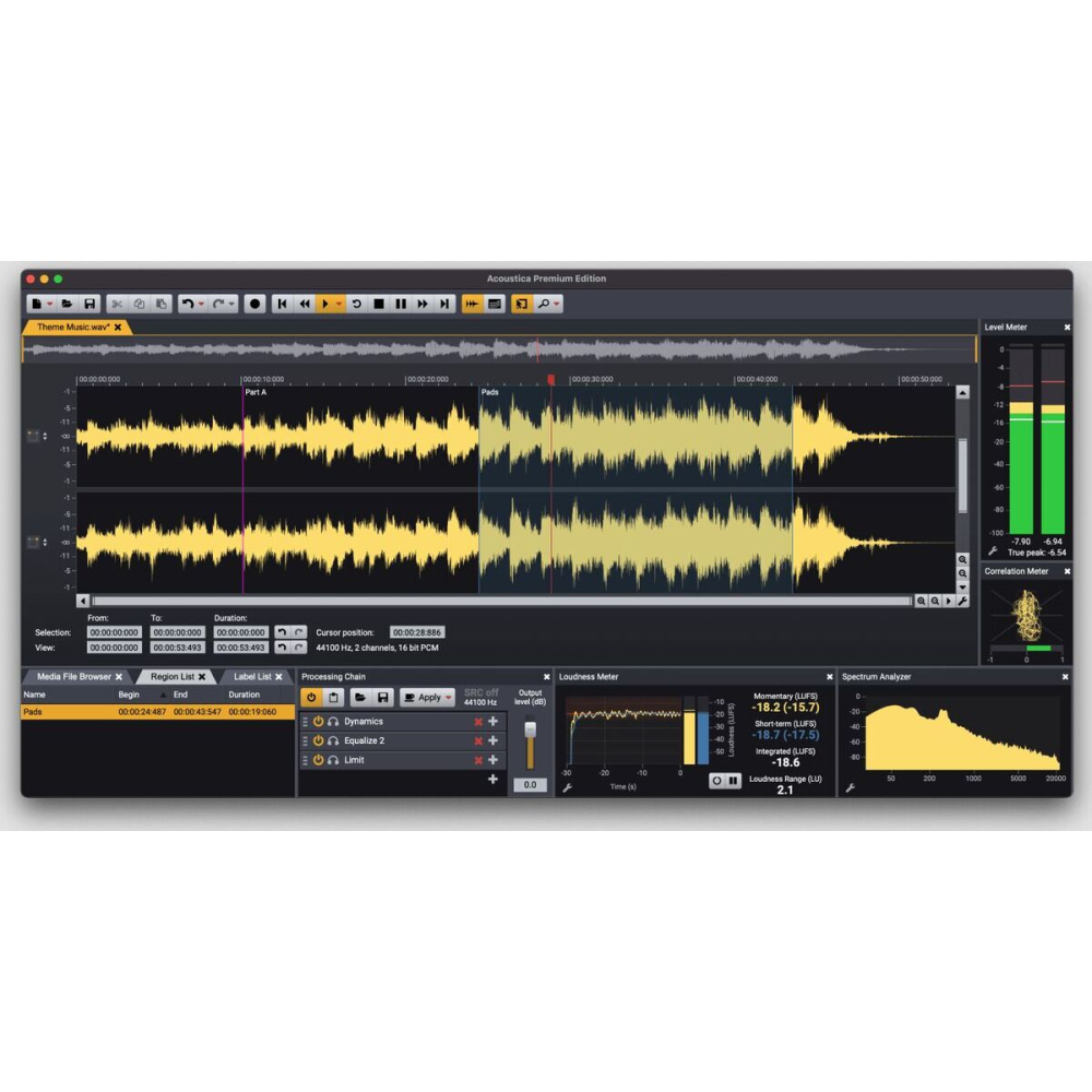 Acoustica Premium Edition UPG from Standard