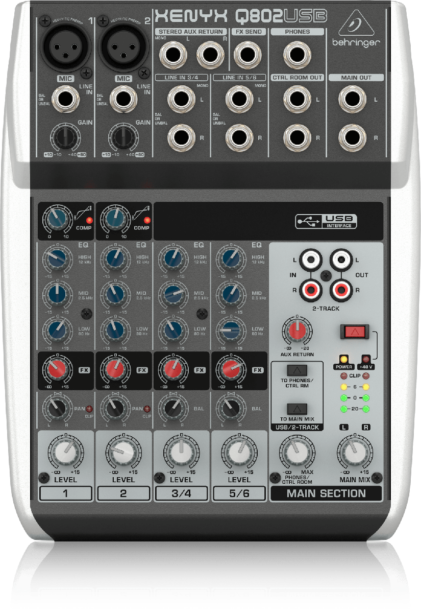 Behringer Xenyx Q802USB