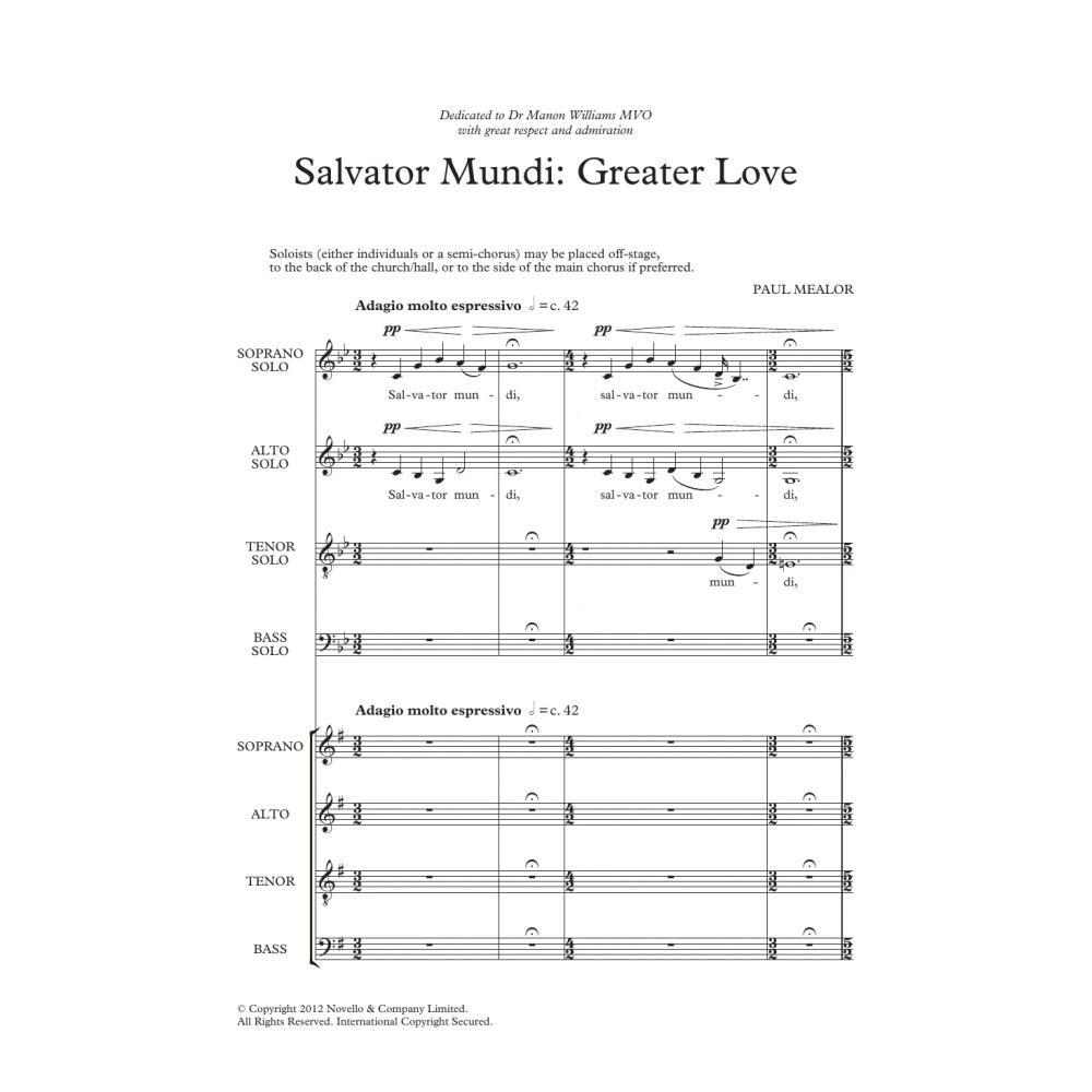 Salvator Mundi: Greater Love