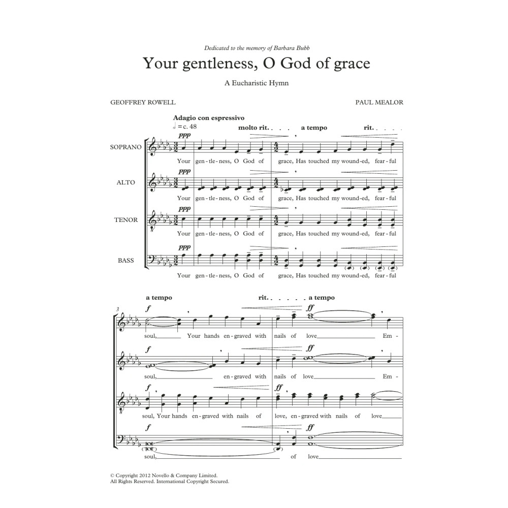Your Gentleness, O God Of Grace
