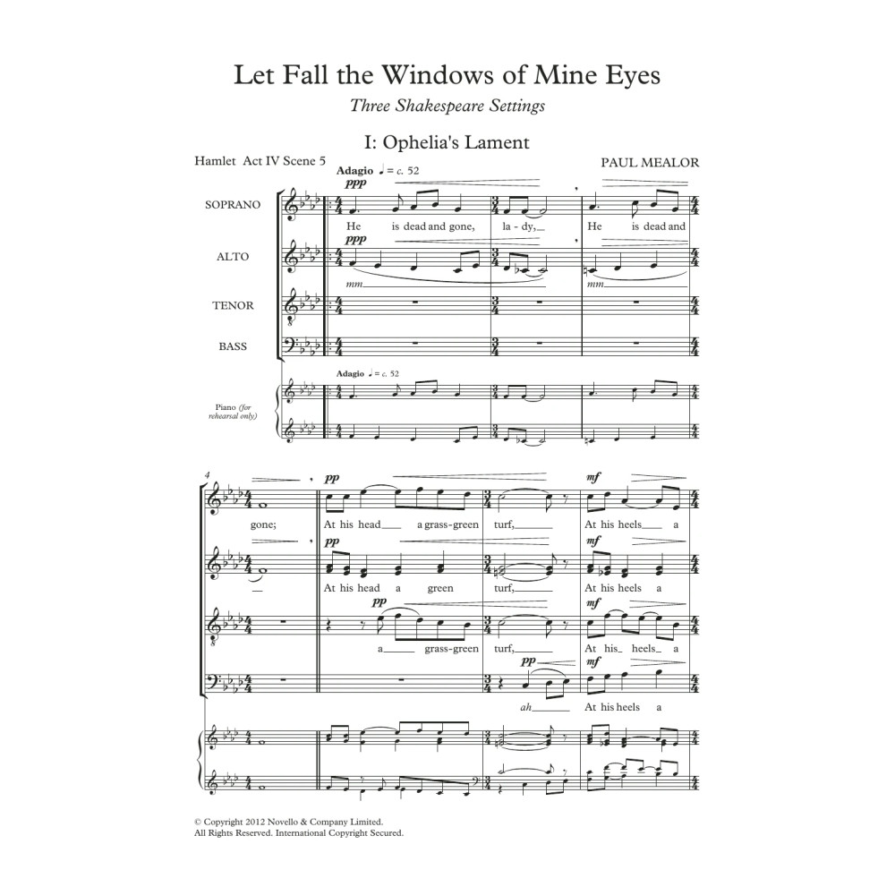 Let Fall The Windows Of Mine Eyes