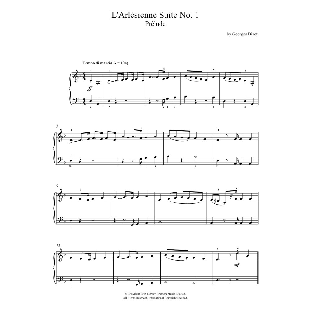 Prelude (from 'L'Arlesienne')