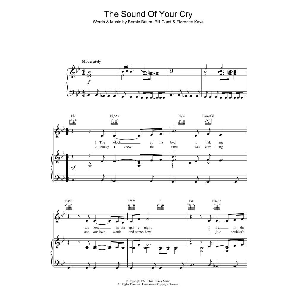 The Sound Of Your Cry