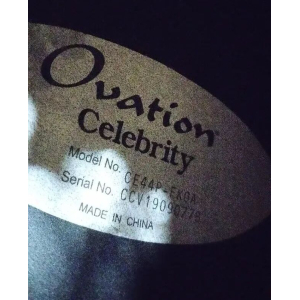 Ovation Celebrity ElitePlus CE44P-FKOA-G