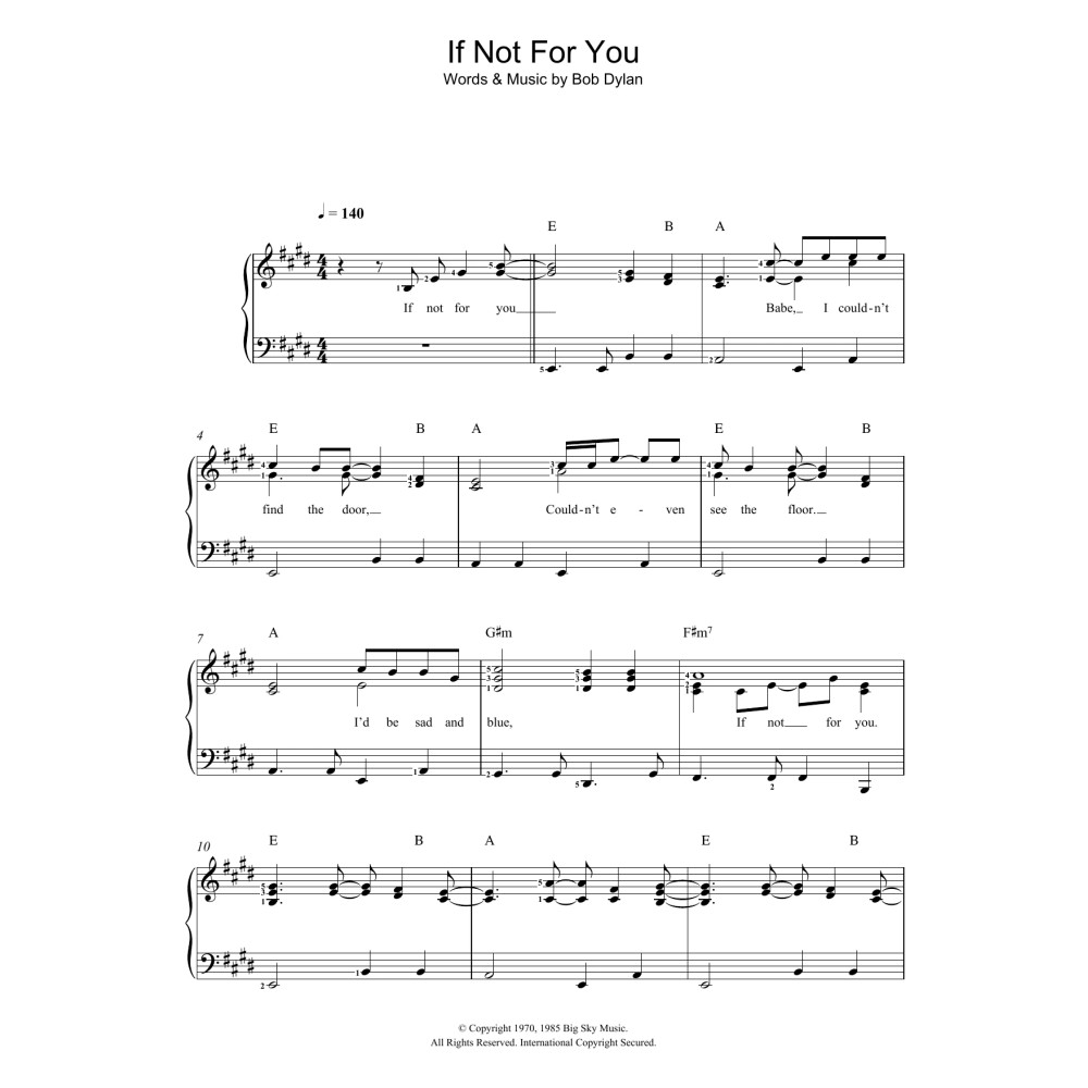 If Not For You