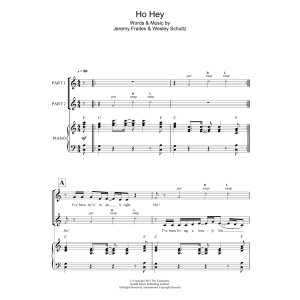 Ho Hey (arr. Rick Hein)