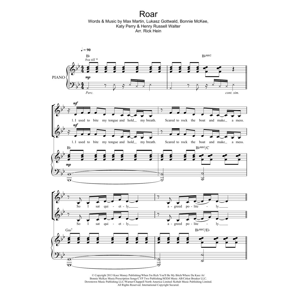 Roar (arr. Rick Hein)