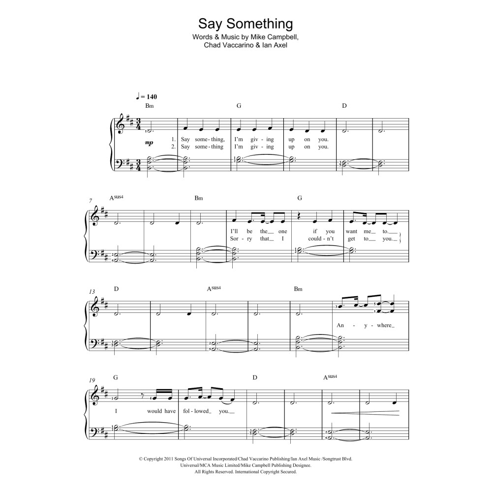 Say Something