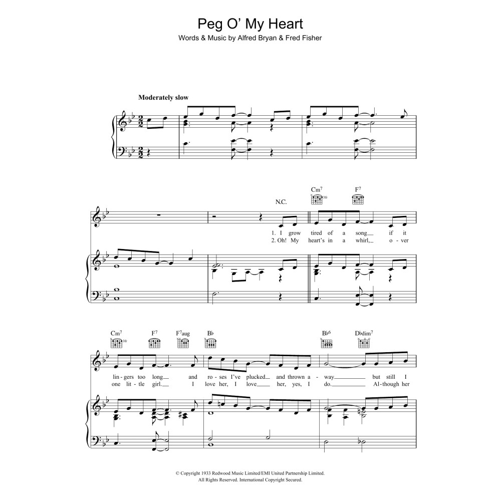 Peg O' My Heart