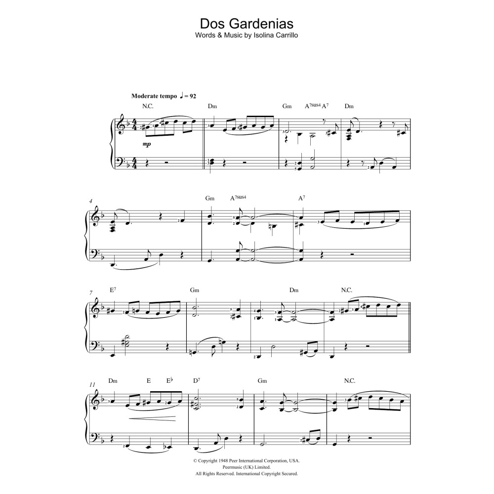 Dos Gardenias