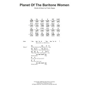 Planet Of The Baritone Women