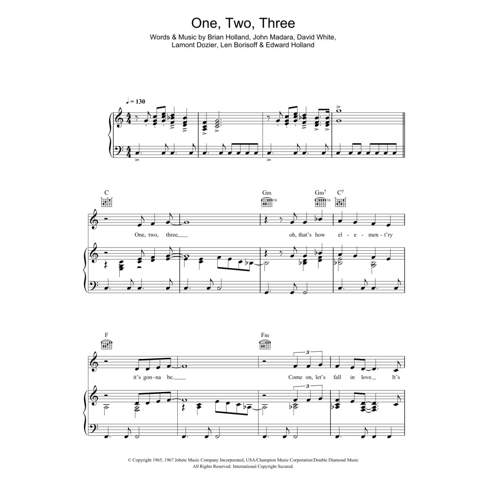 One, Two, Three