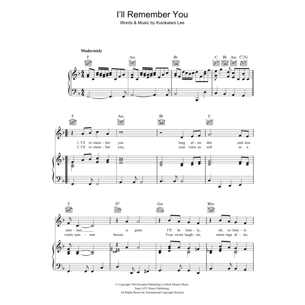 I'll Remember You