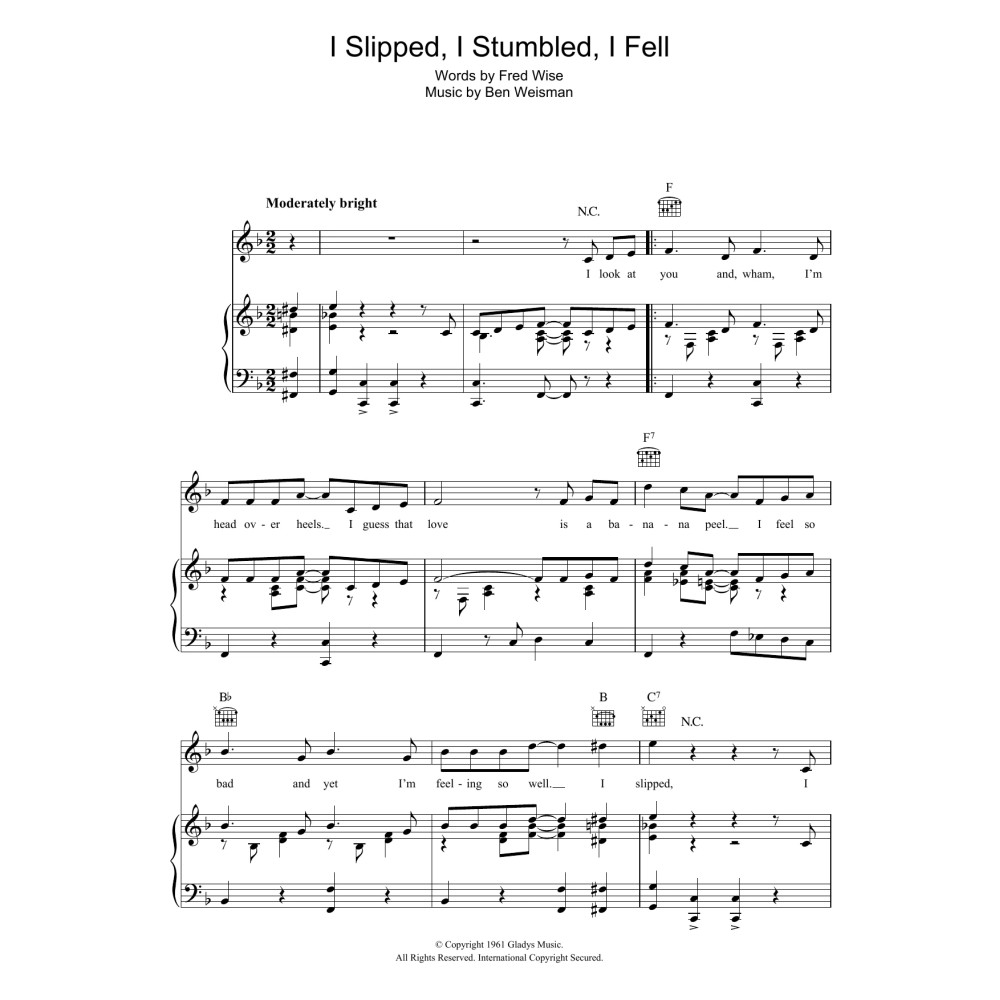 I Slipped, I Stumbled, I Fell