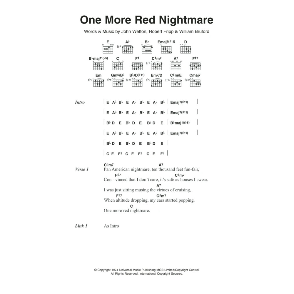One More Red Nightmare