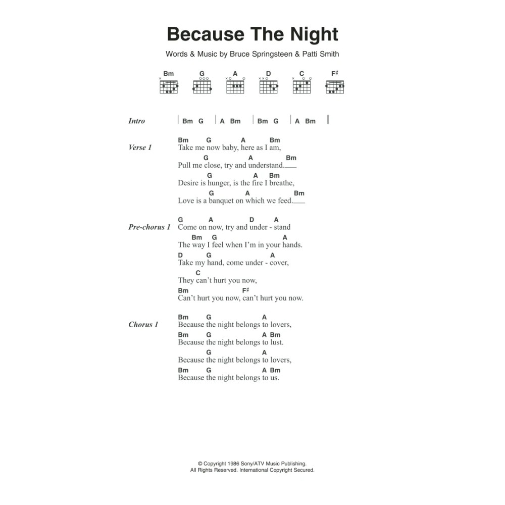 Because The Night