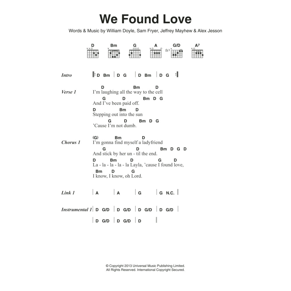 We Found Love