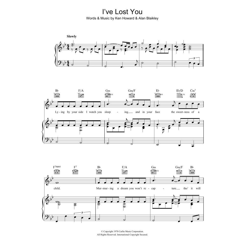 I've Lost You