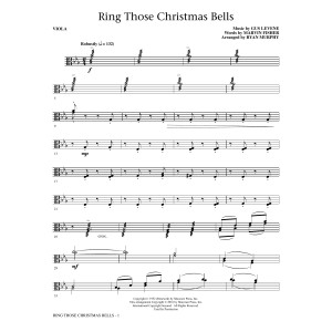 Ring Those Christmas Bells - Viola