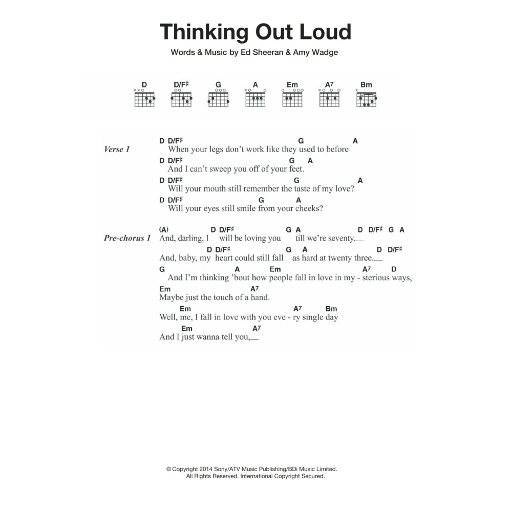 Thinking Out Loud