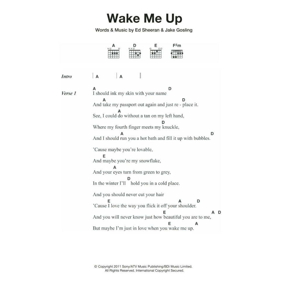 Wake Me Up