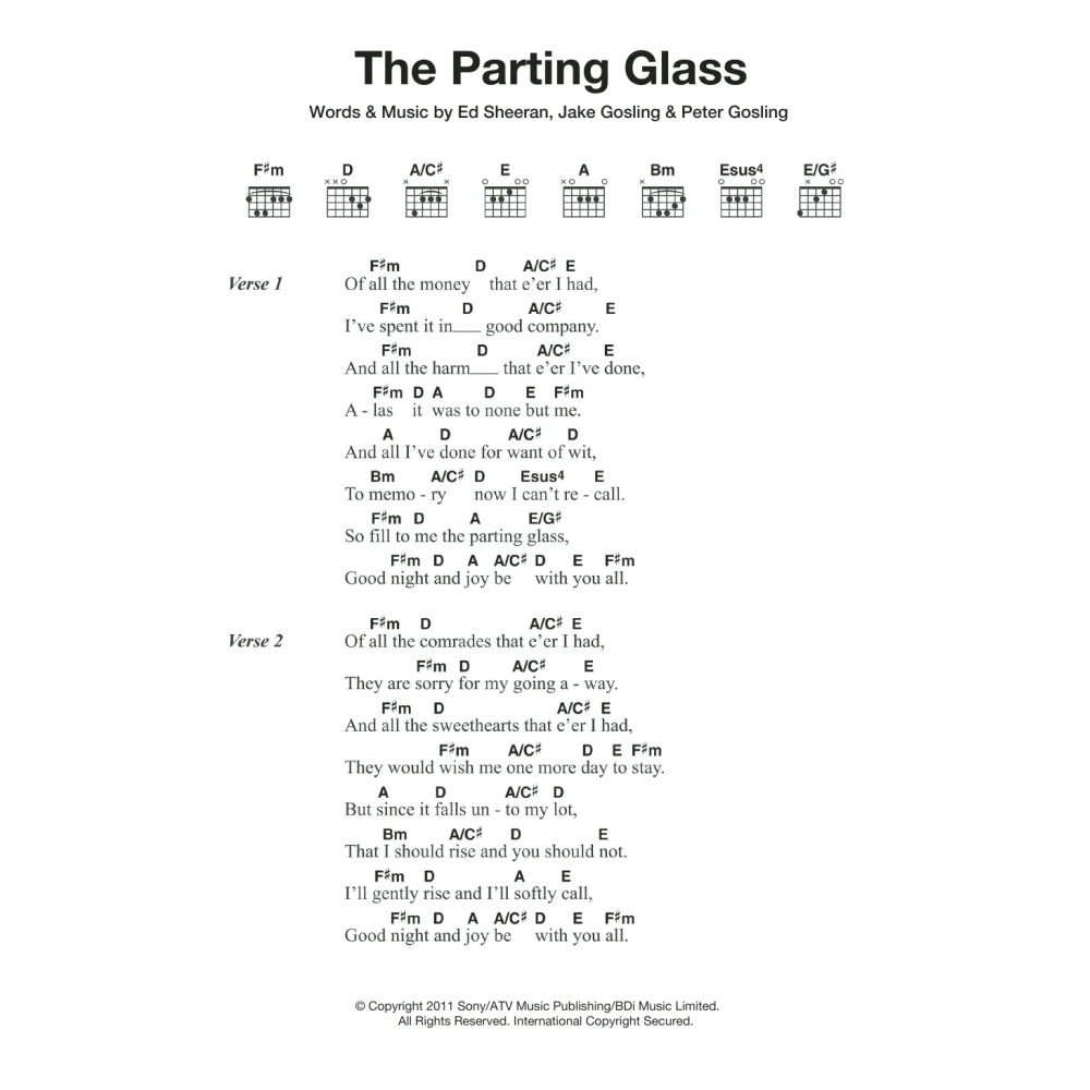 The Parting Glass