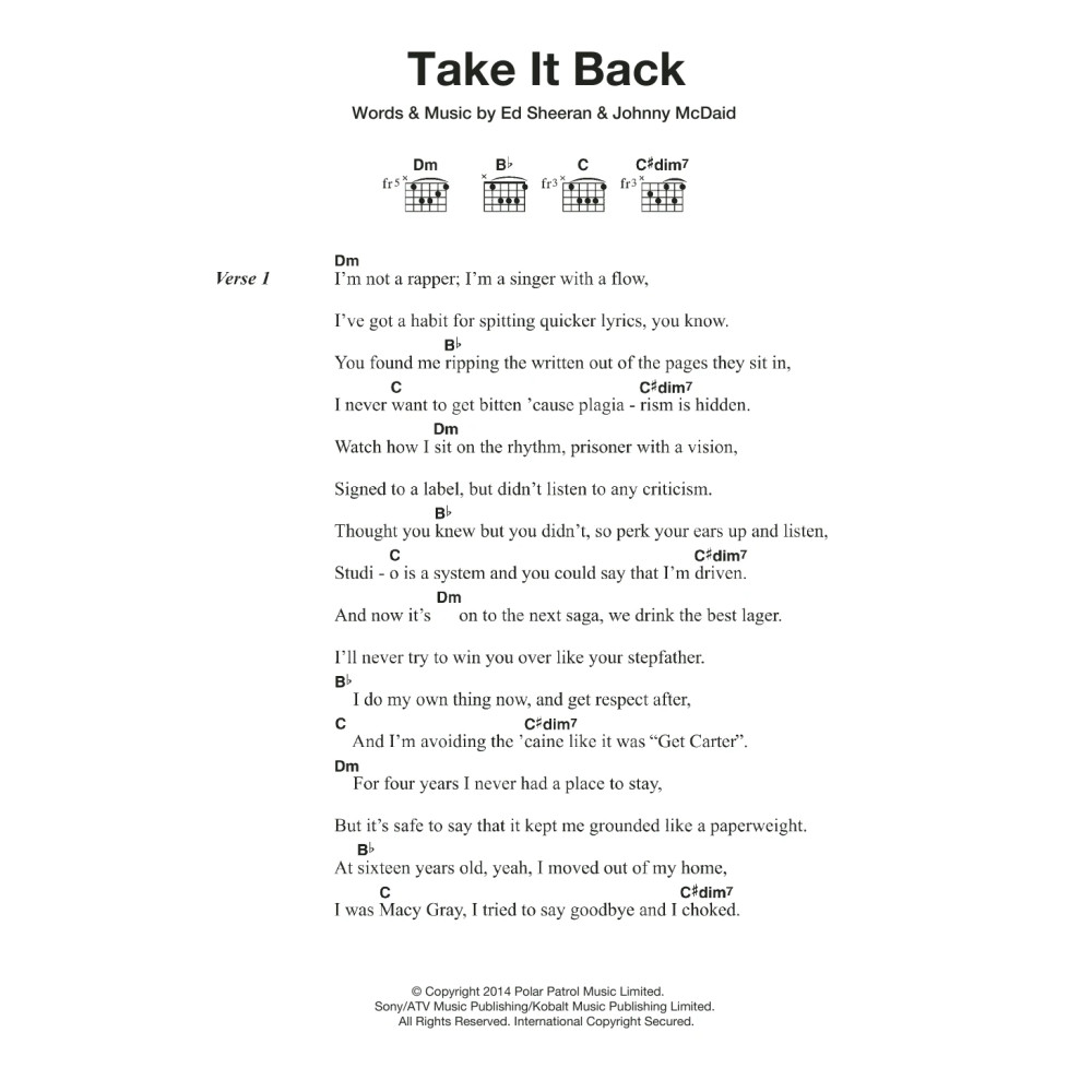 Take It Back