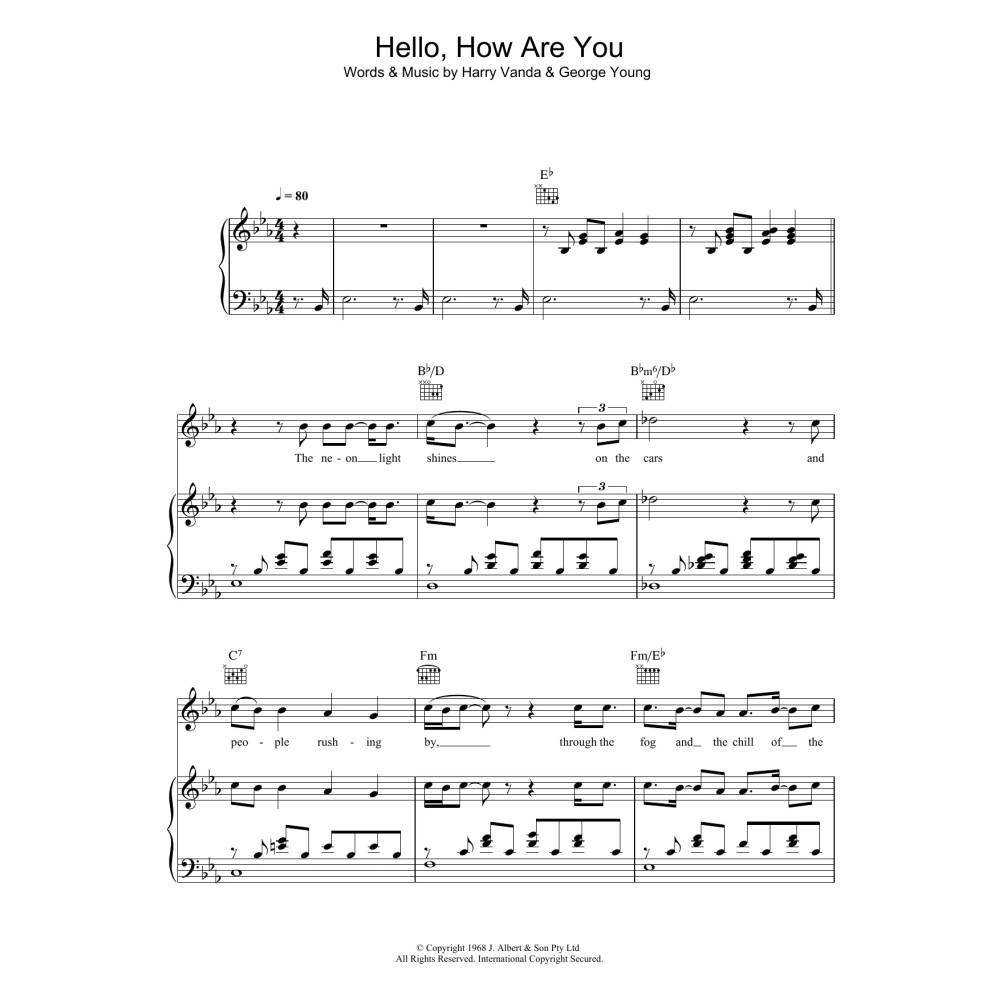 Hello, How Are You