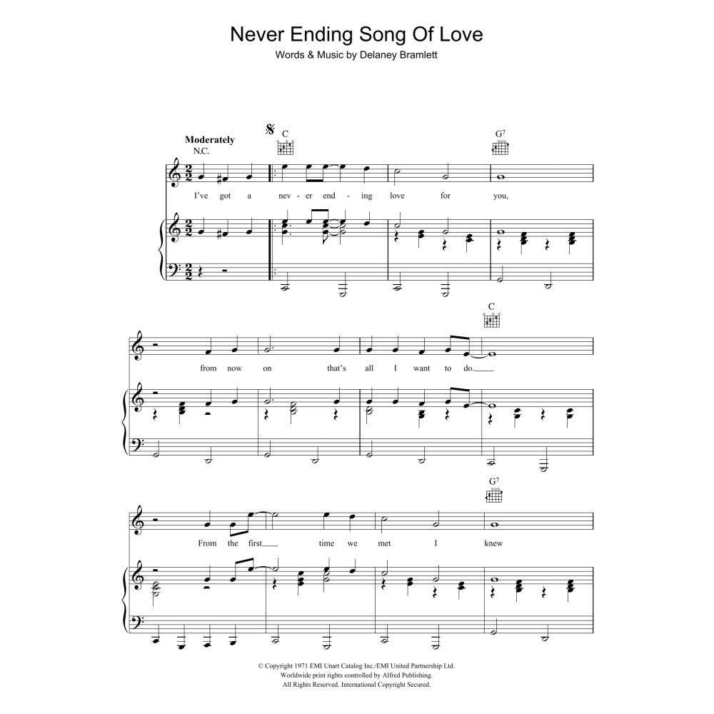 Never Ending Song Of Love