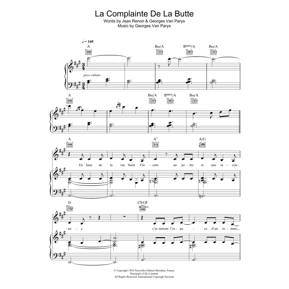 La Complainte De La Butte
