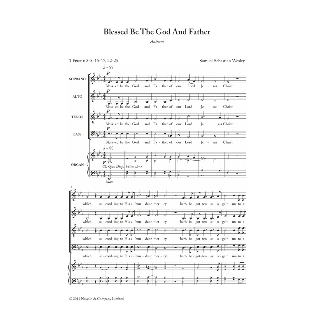 Blessed Be The God And Father