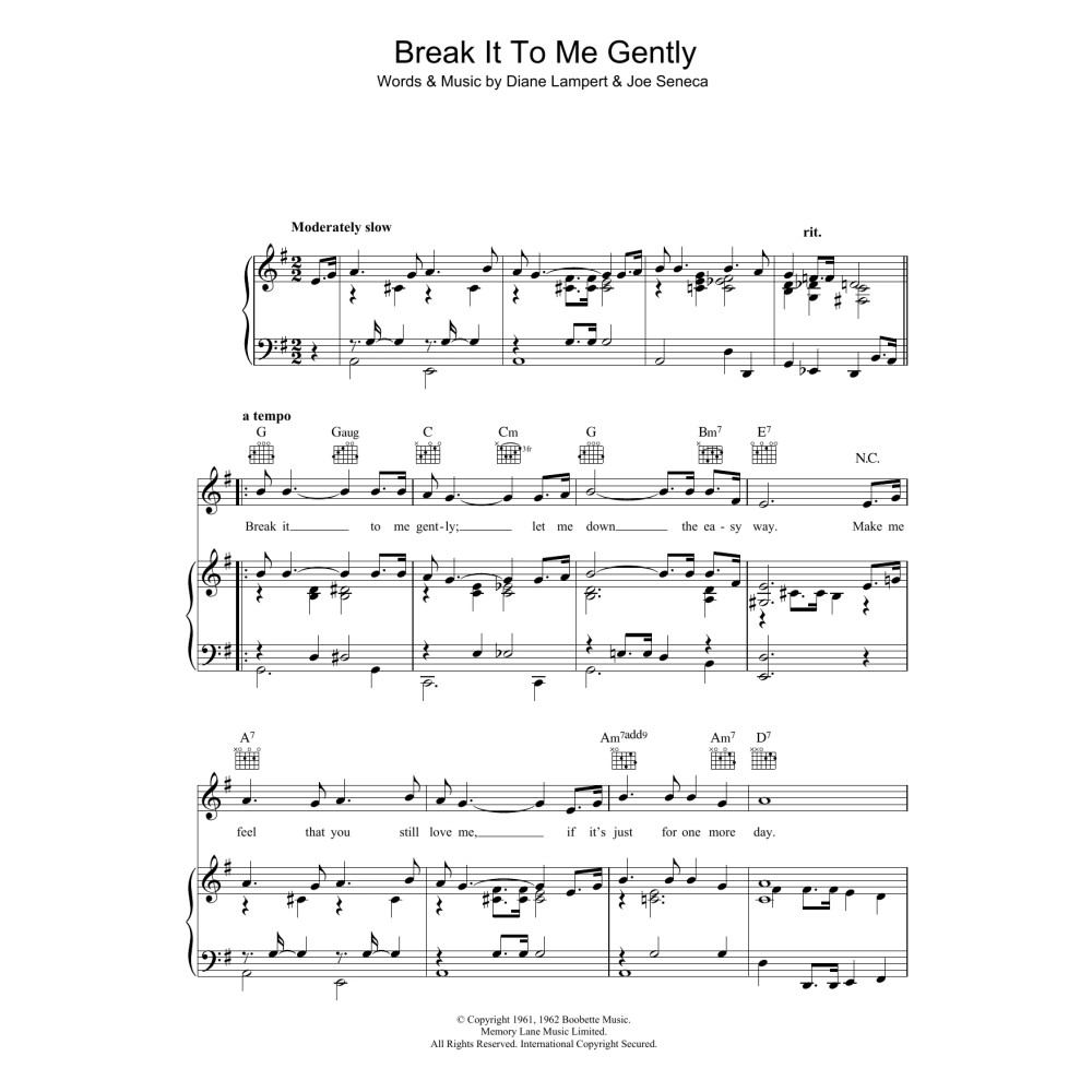 Break It To Me Gently