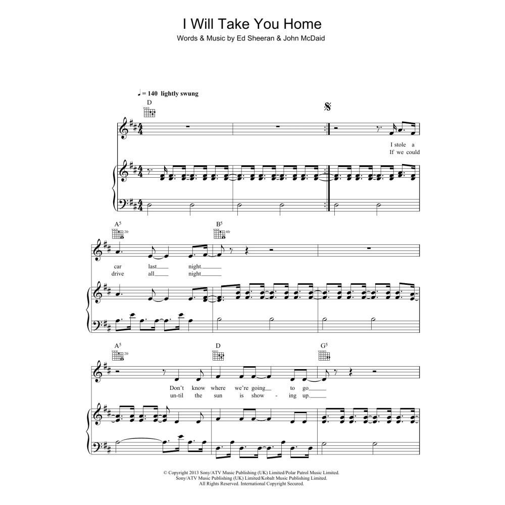 I Will Take You Home