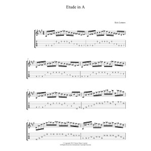 Etude In A