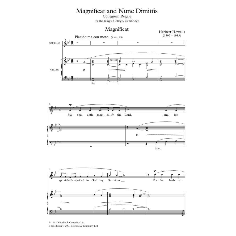 Collegium Regale 1945 Magnificat And Nunc Dimittis
