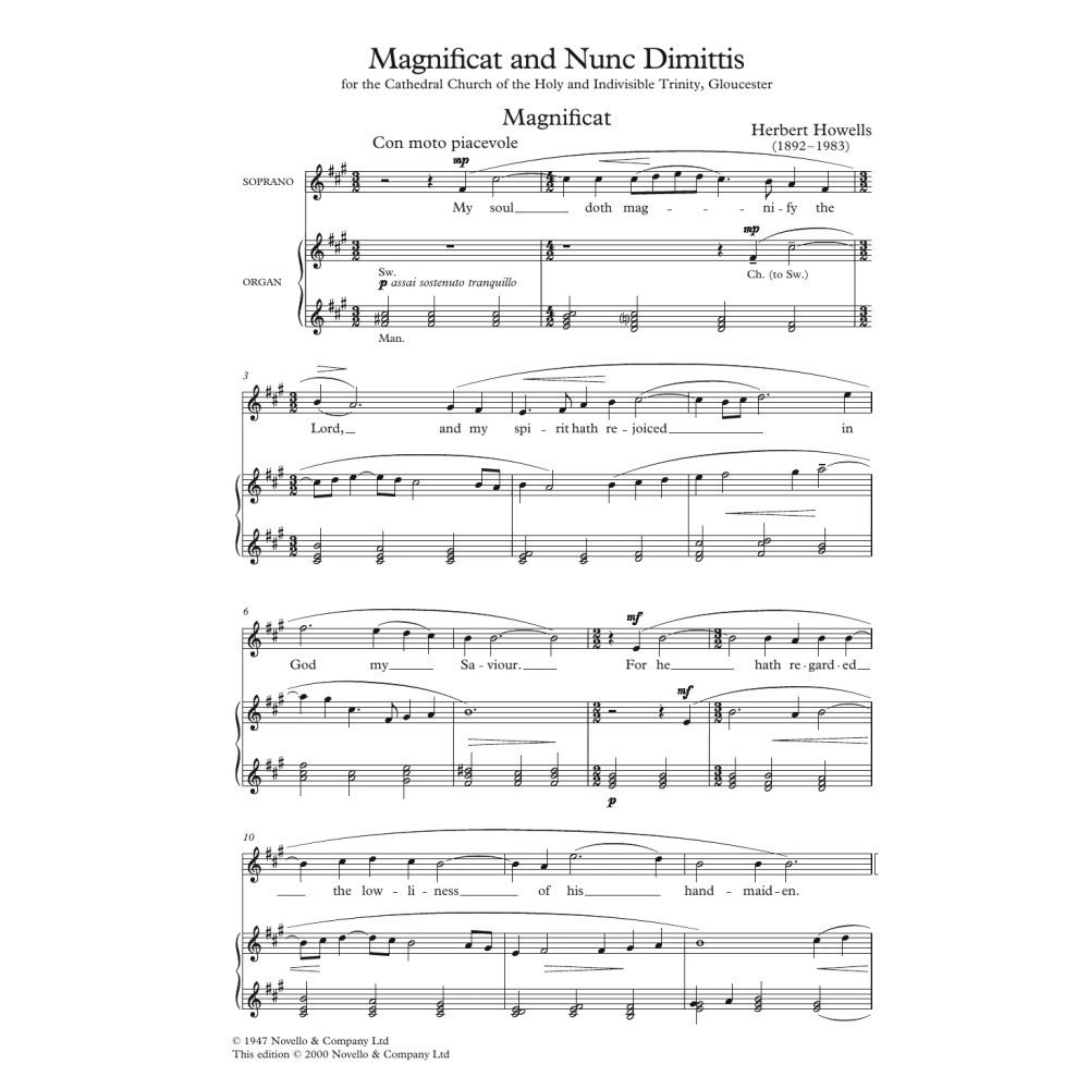 The Gloucester Magnificat And Nunc Dimittis