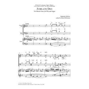 Jubilate Deo In C Major