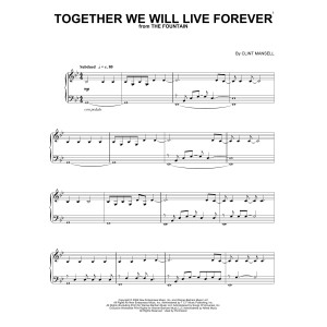 Together We Will Live Forever (from The Fountain)
