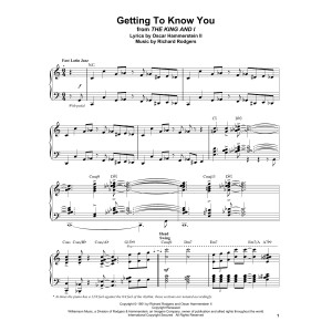 Getting To Know You