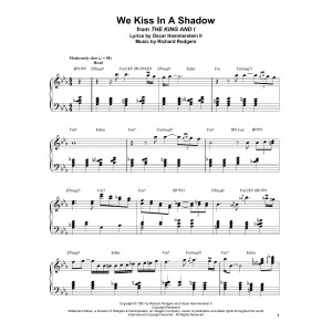 We Kiss In A Shadow