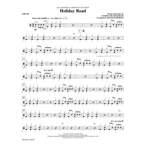 Holiday Road - Drums